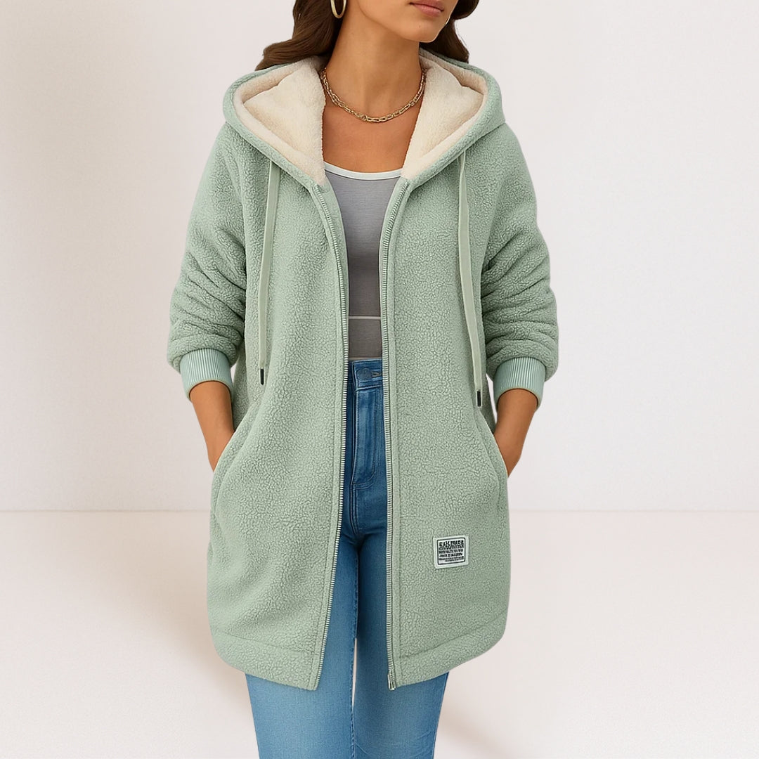 Phoebe | Hooded Fleece Jacket