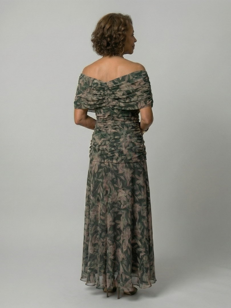 Calen | Off-Shoulder Midi Dress