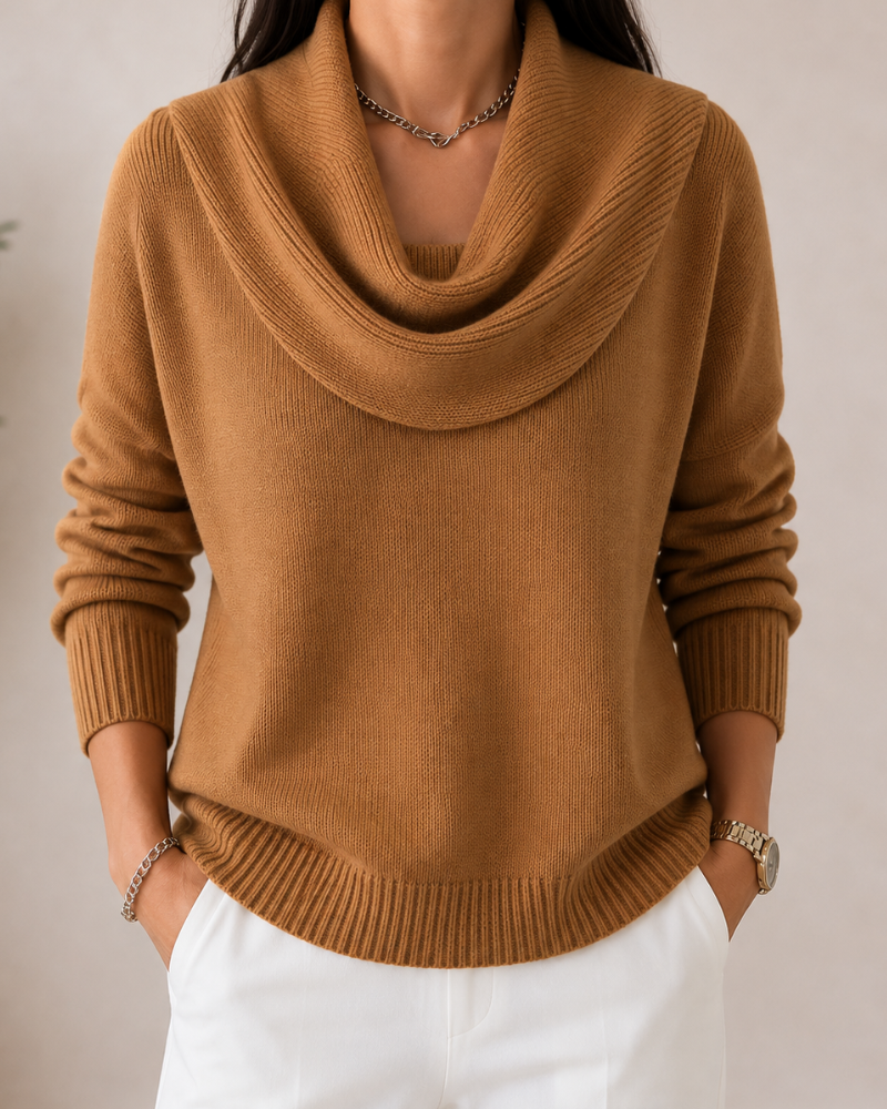 Cowl Neck Jumper