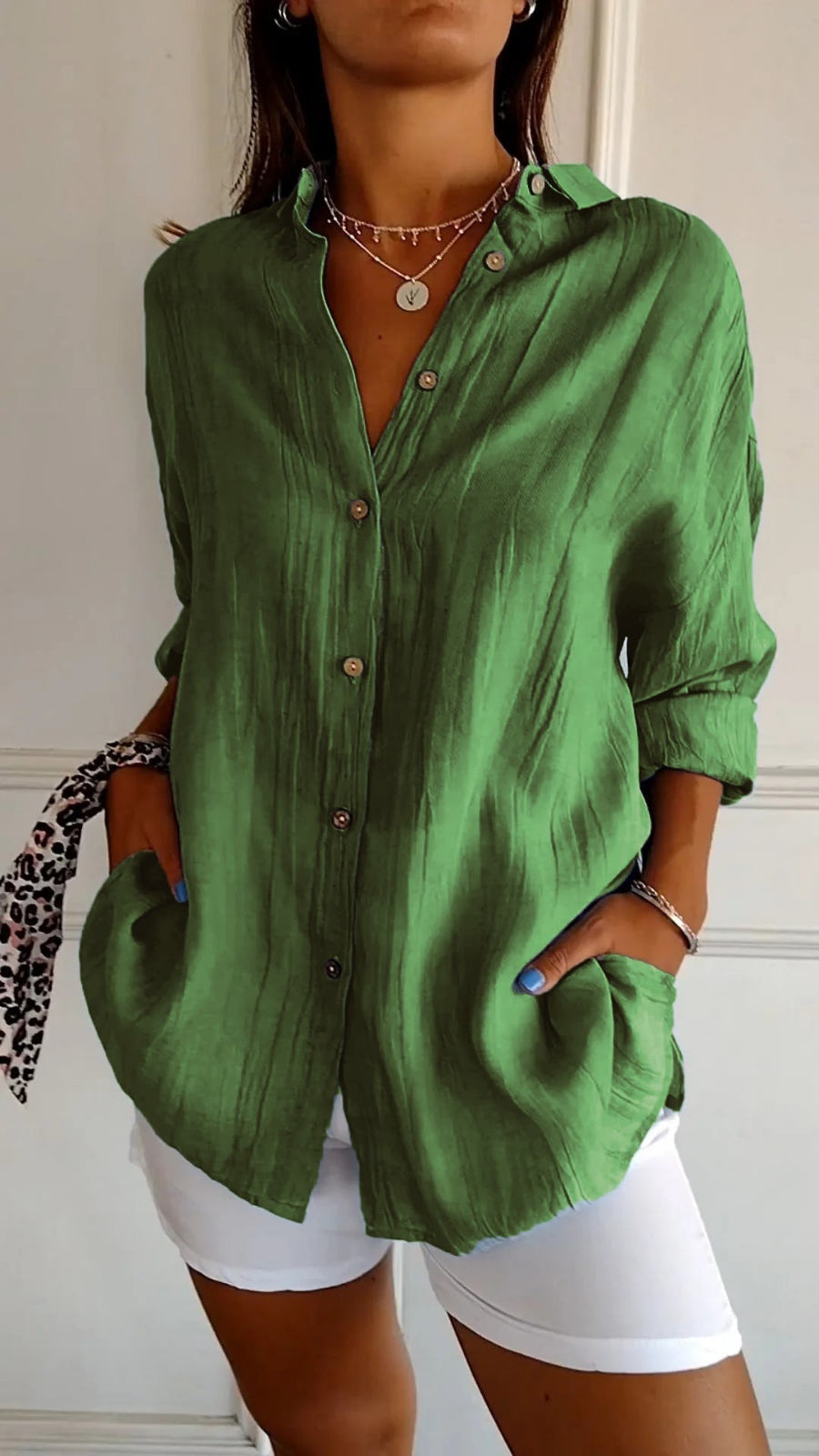 Chloe | Oversized Button-Down Shirt