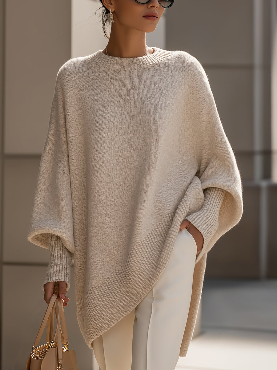 Isolde | Oversized Drape Jumper
