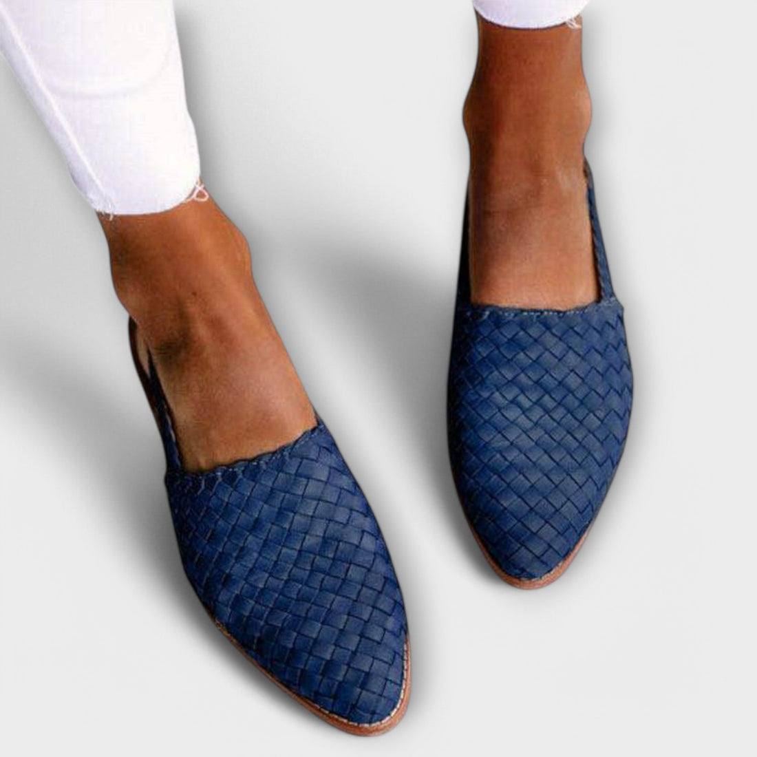 Aurora | Woven Slingback Flats