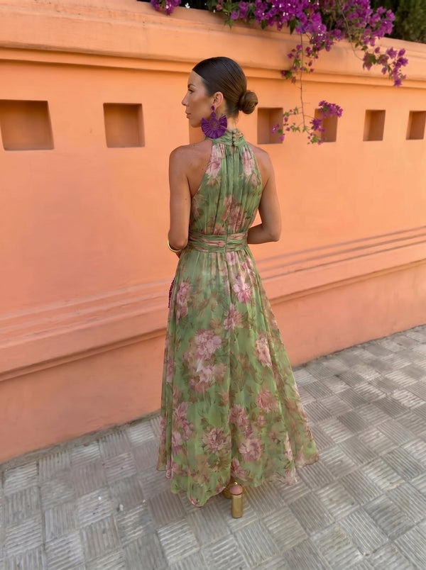 Florencia | Long Floral Dress