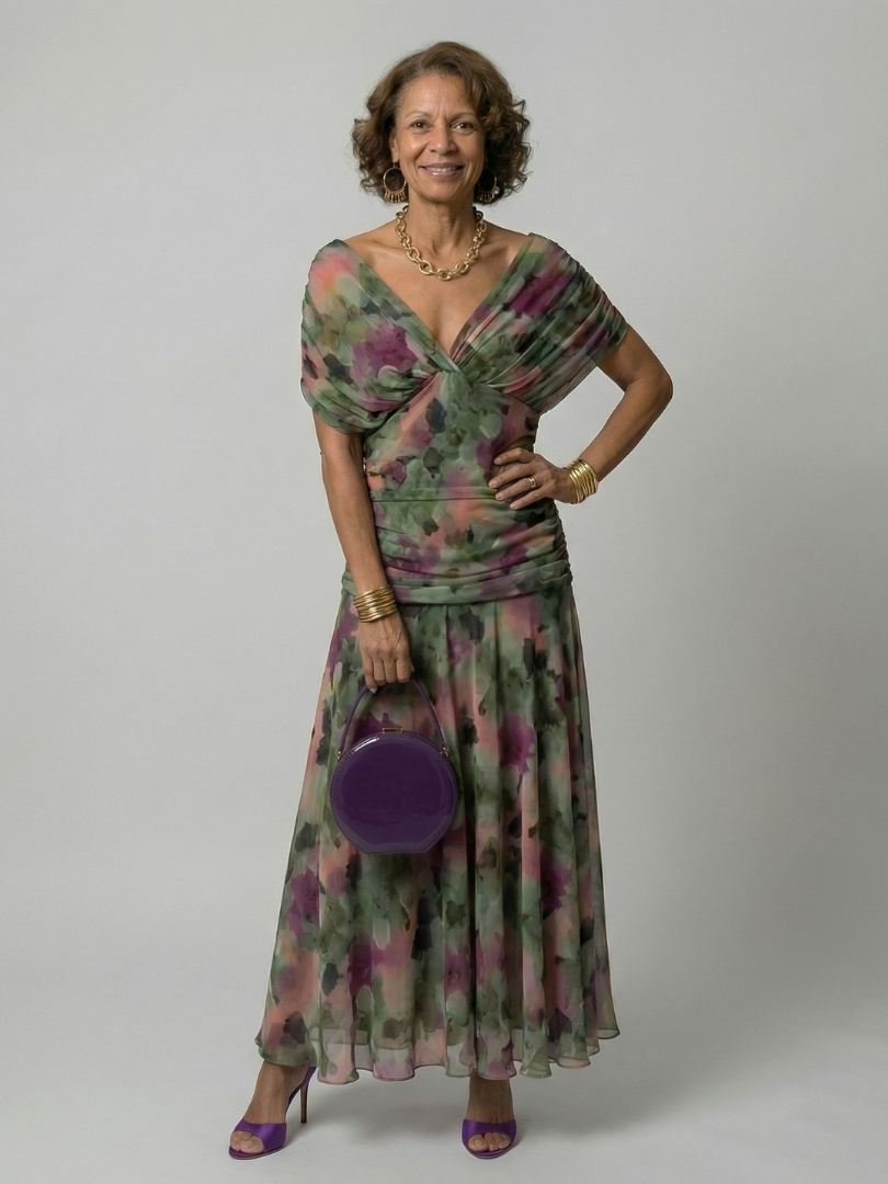 Calen | Off-Shoulder Midi Dress