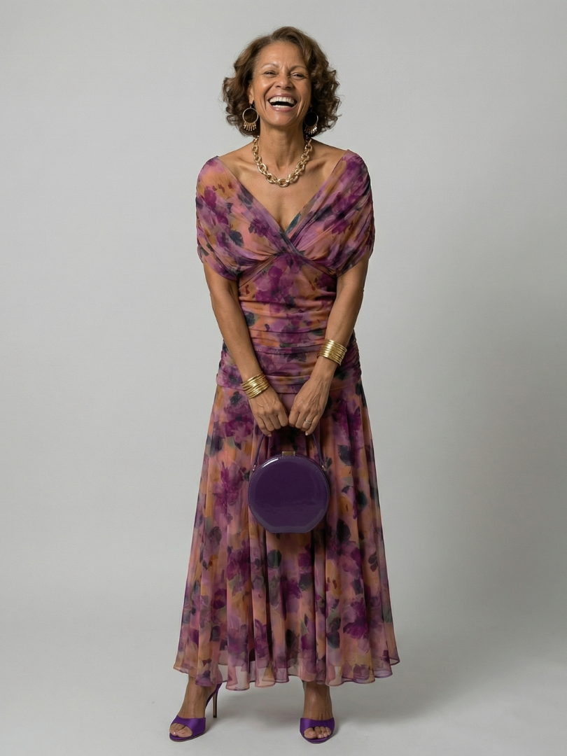 Calen | Off-Shoulder Midi Dress