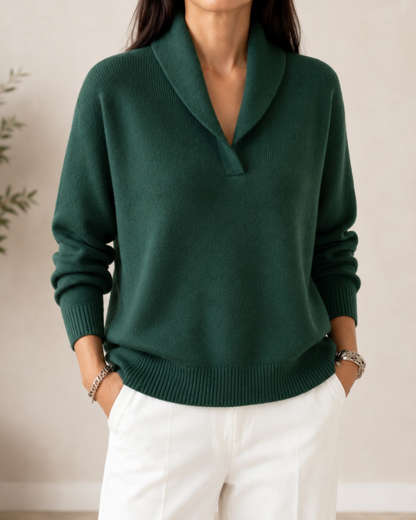 Marlene | Shawl Collar Jumper