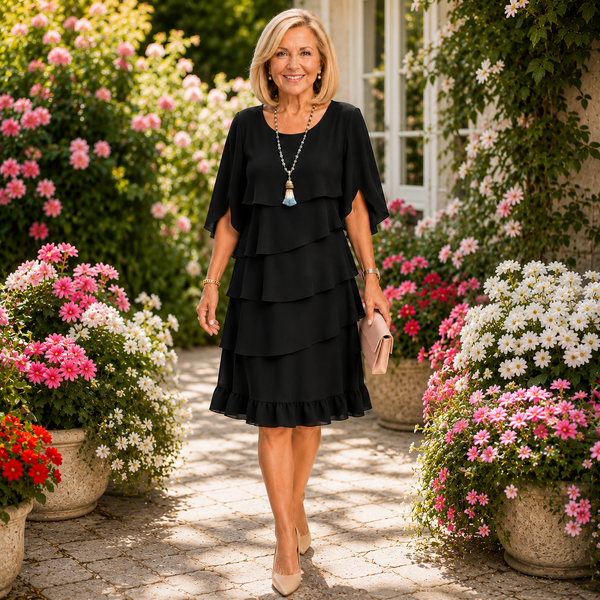 Patricia | Tiered Ruffle Dress