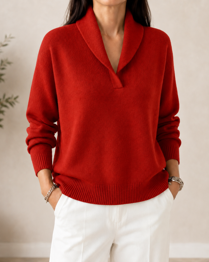 Marlene | Shawl Collar Jumper