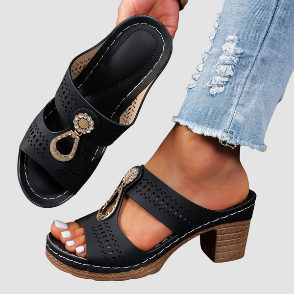 Linda | Comfort Heeled Sandals