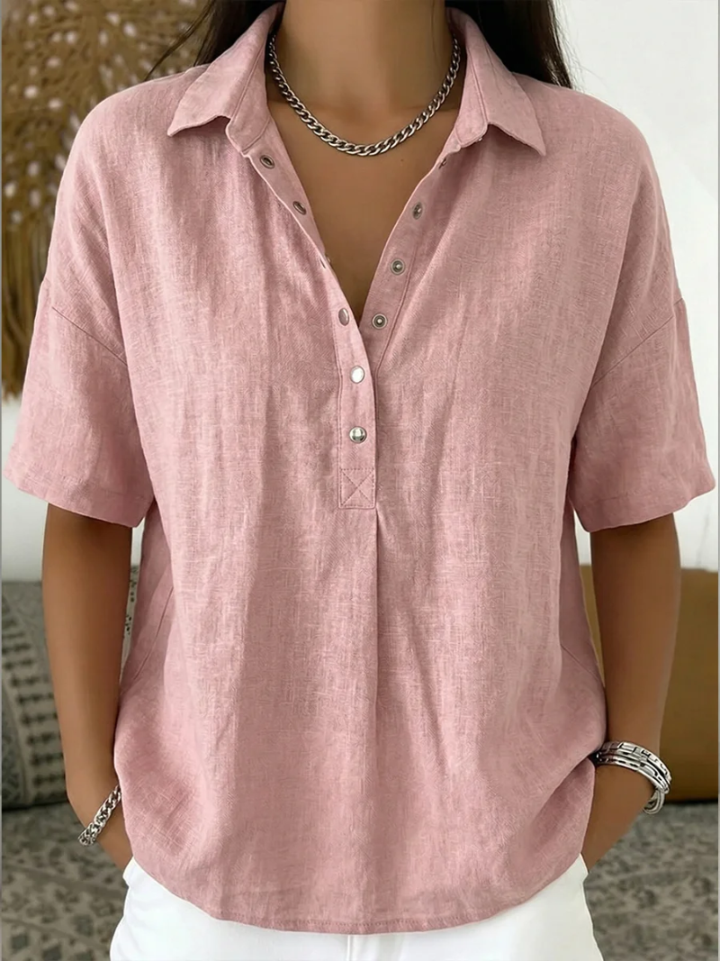 Delise | Classic Collar Blouse
