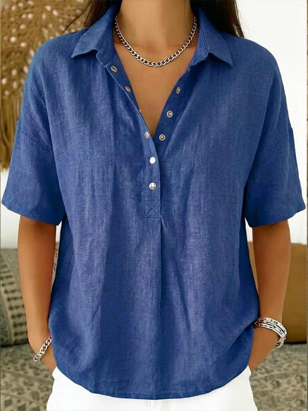 Delise | Classic Collar Blouse