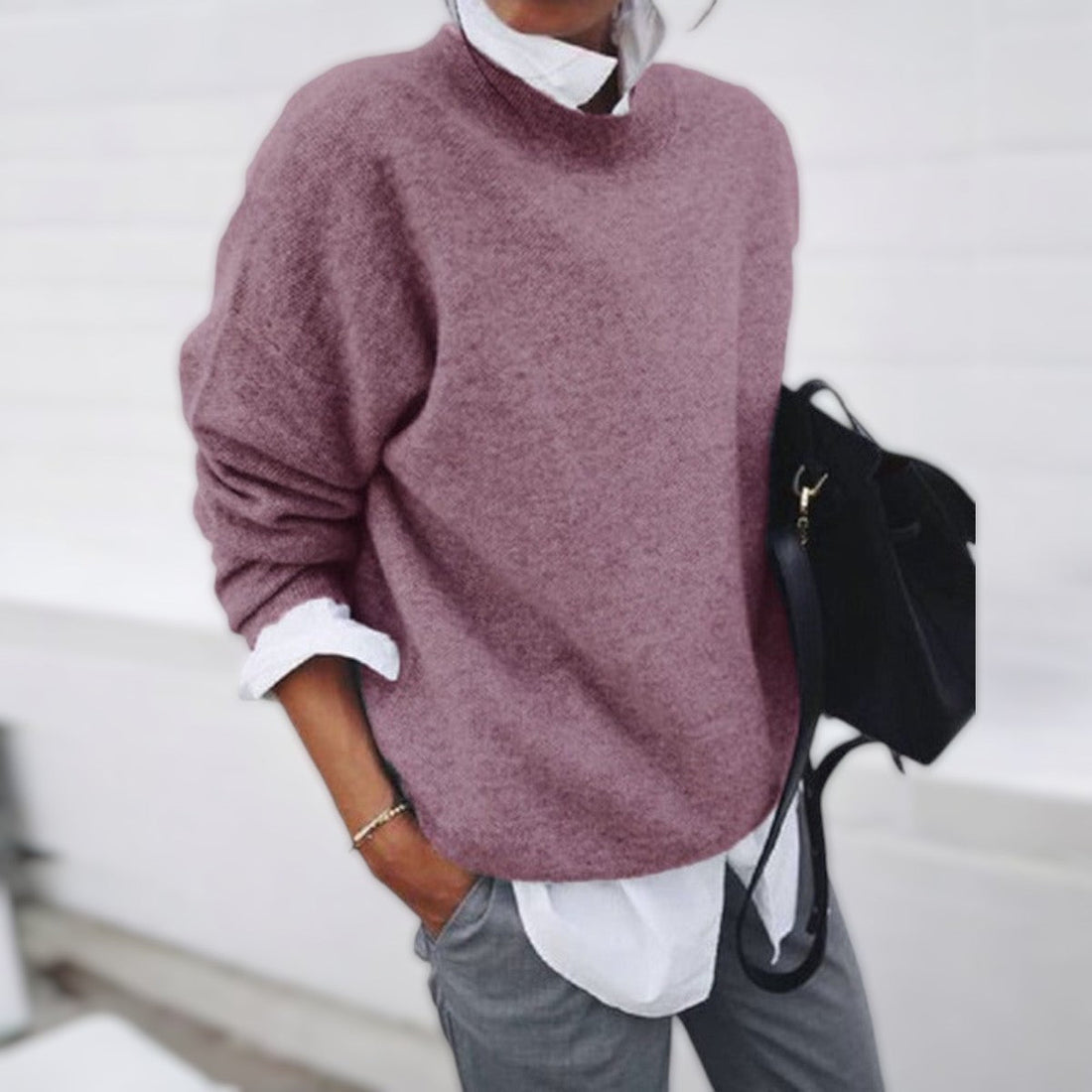 Loose Fit Soft Jumper