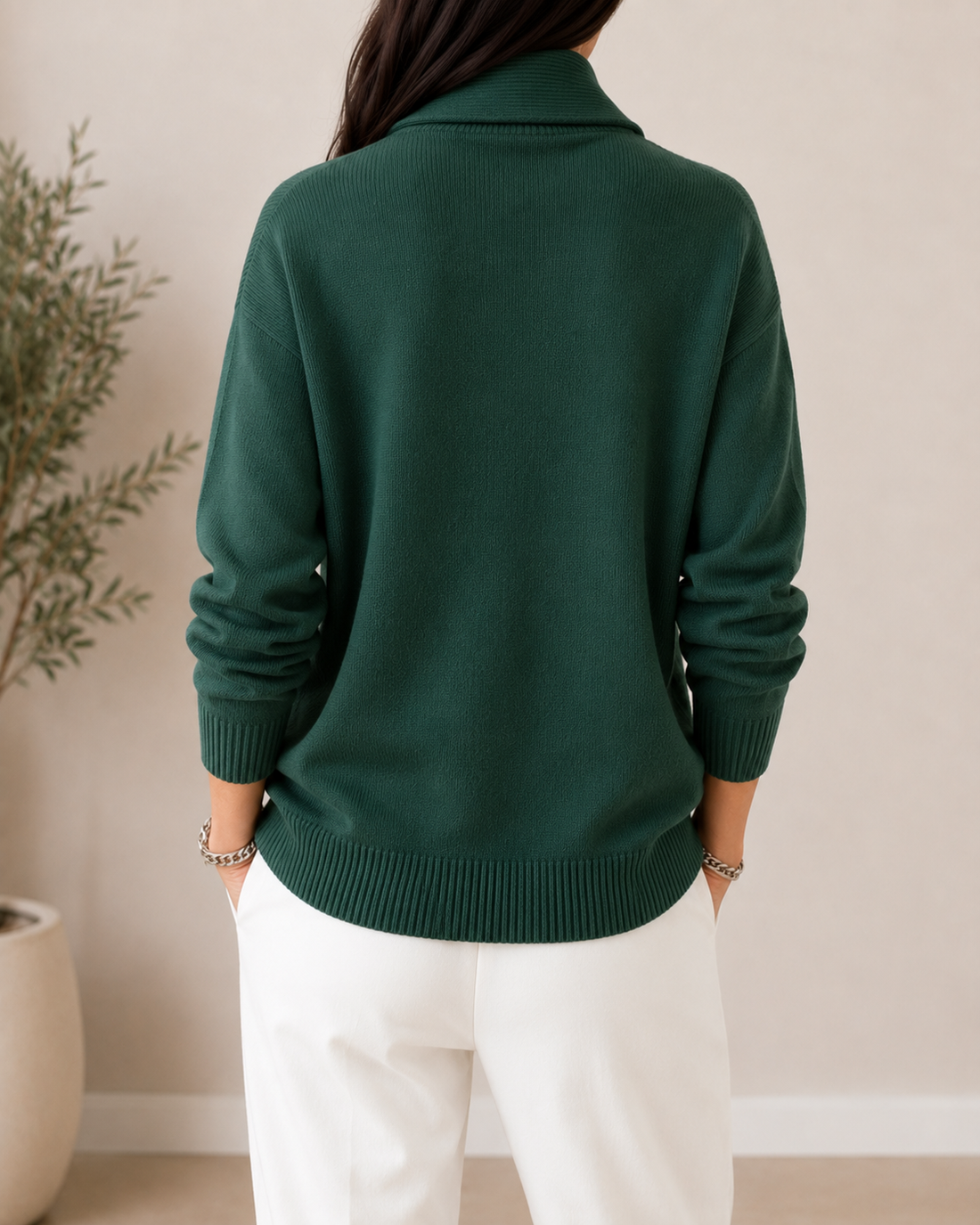 Marlene | Shawl Collar Jumper