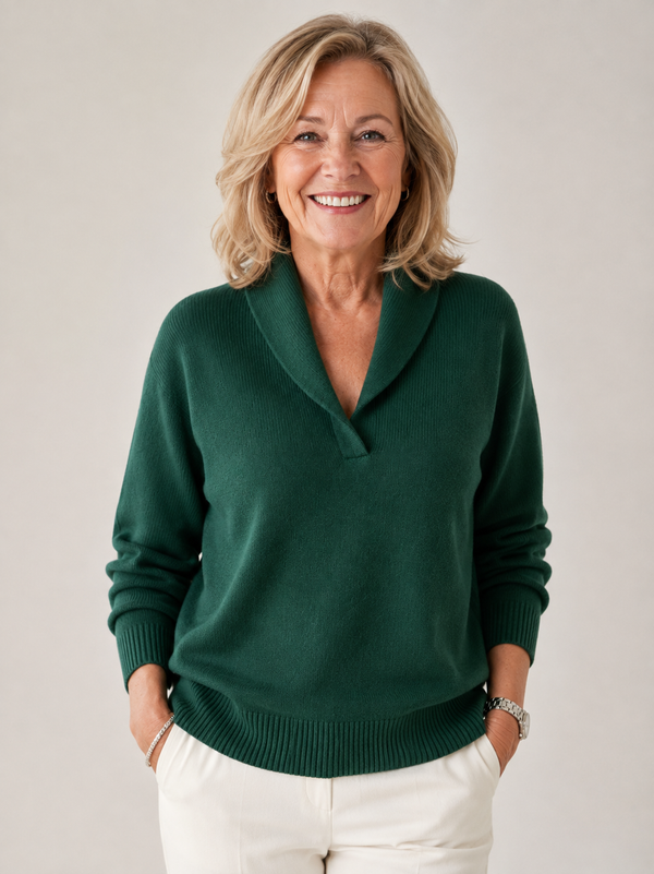 Marlene | Shawl Collar Jumper