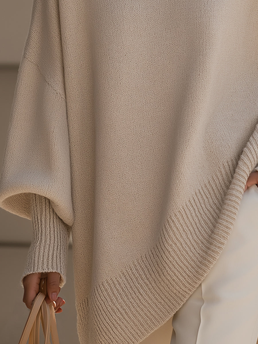 Isolde | Oversized Drape Jumper