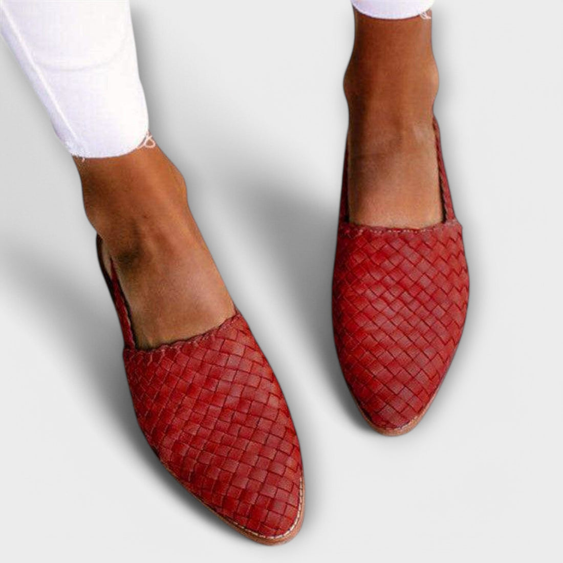 Aurora | Woven Slingback Flats