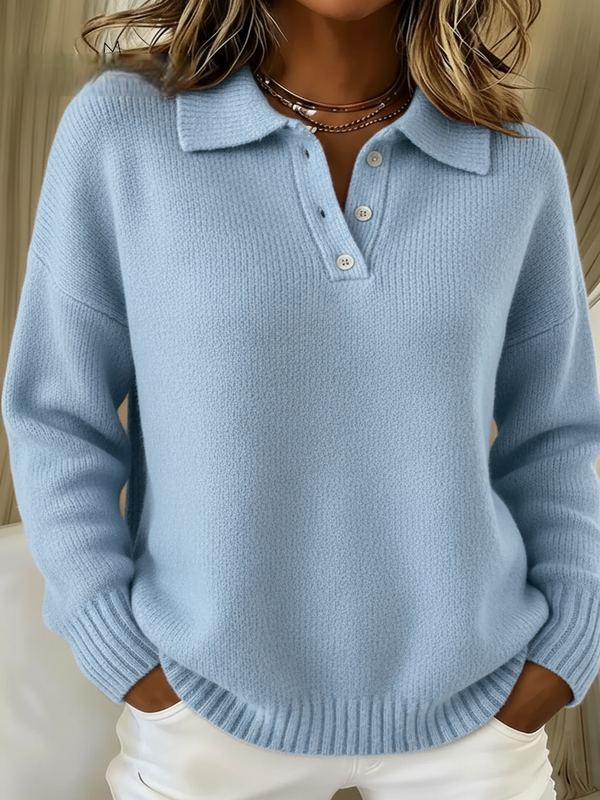 Classic Button-Detail Jumper