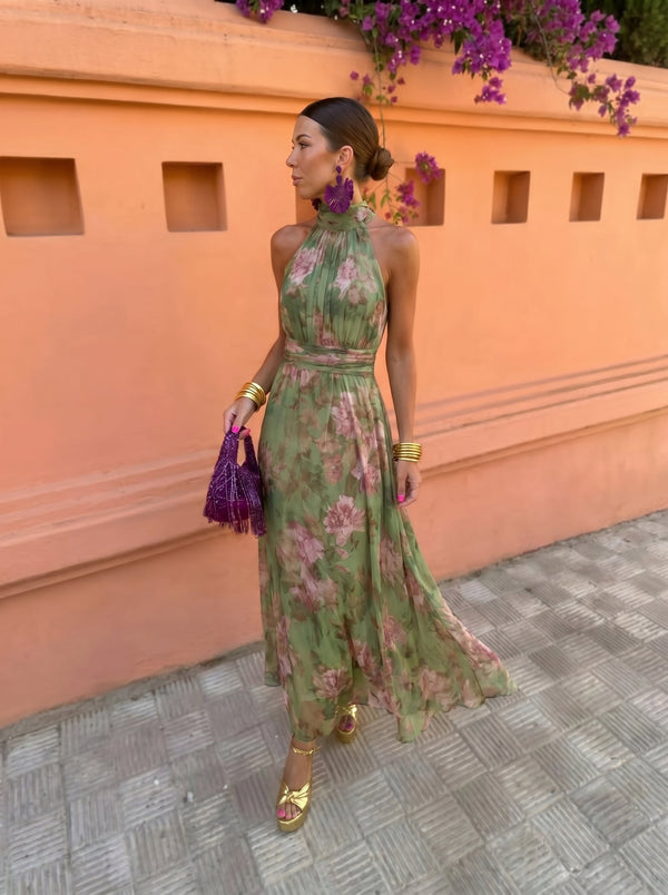 Florencia | Long Floral Dress