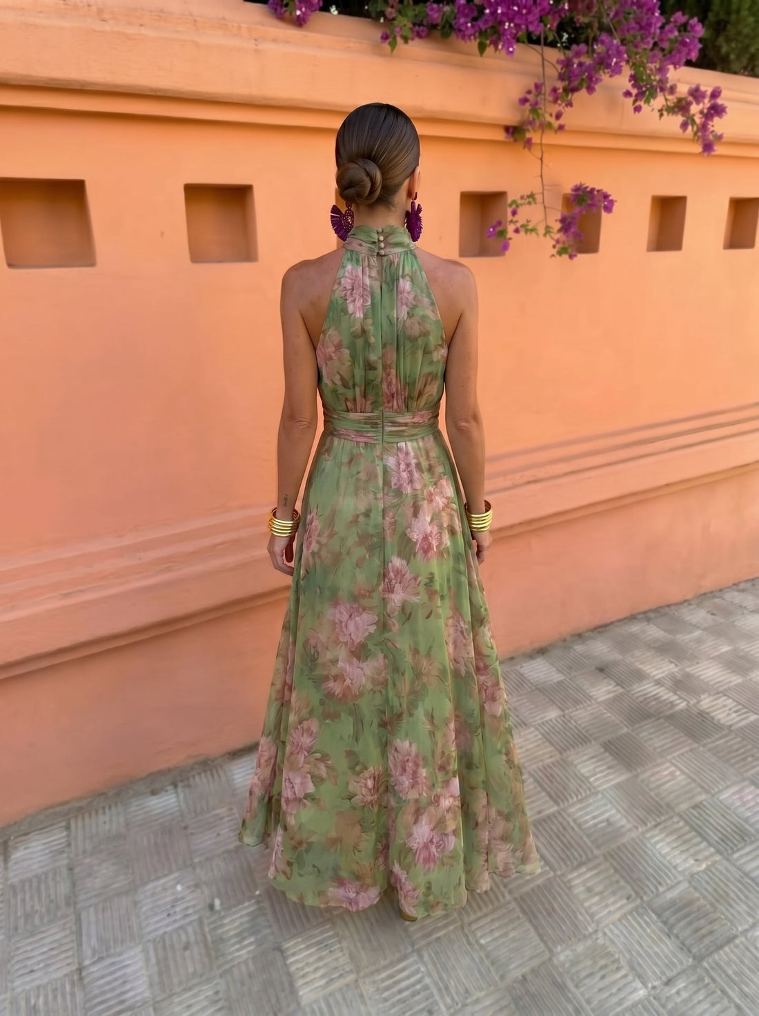 Florencia | Long Floral Dress