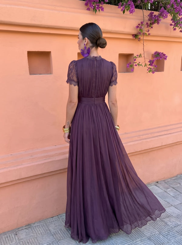 Cayetana | Long Chiffon Dress