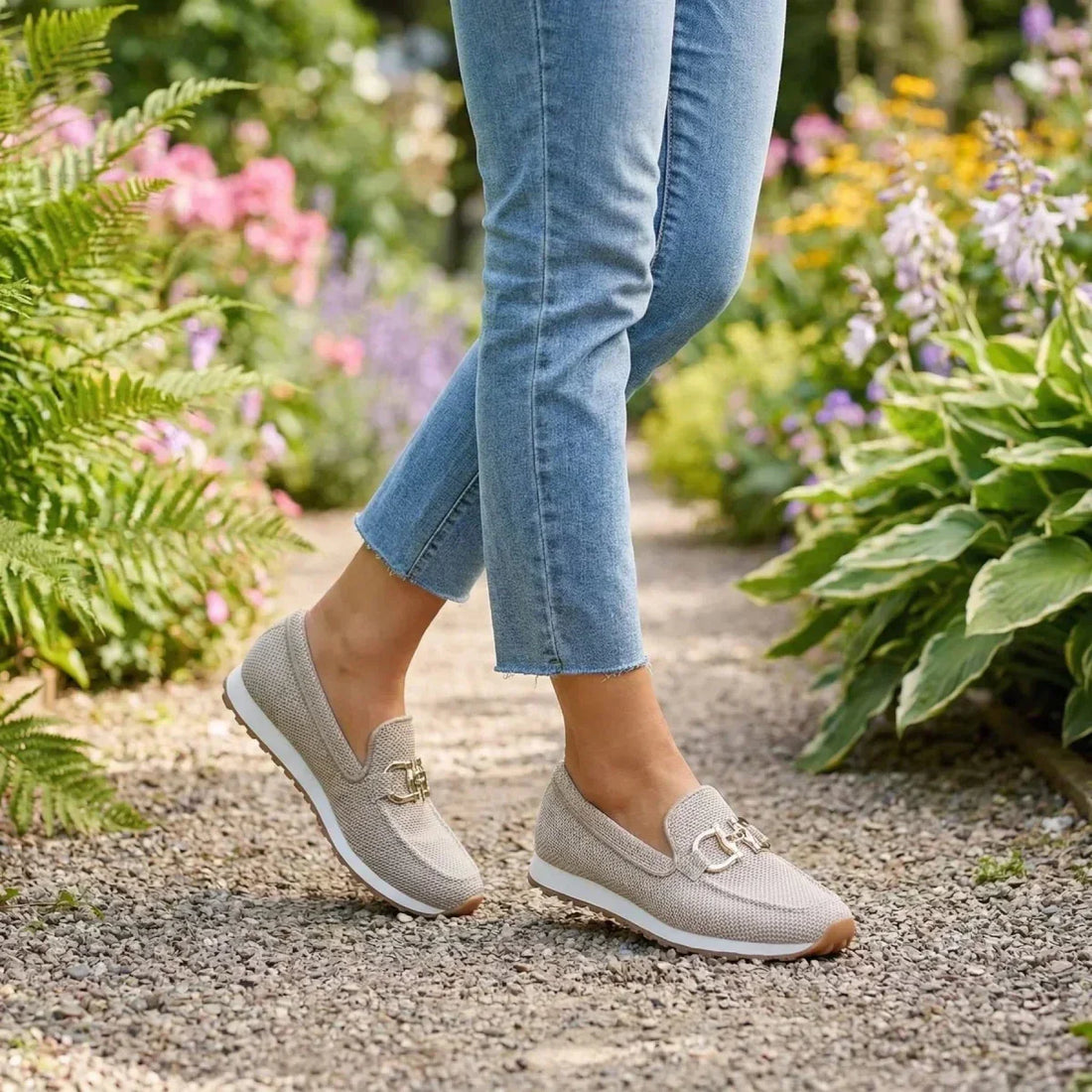 Chiara | Slip-On Knit Sneakers