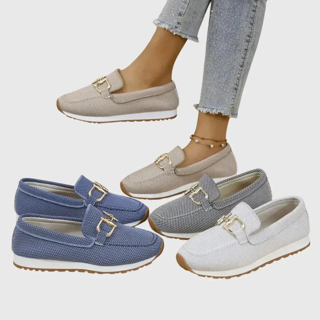 Chiara | Slip-On Knit Sneakers