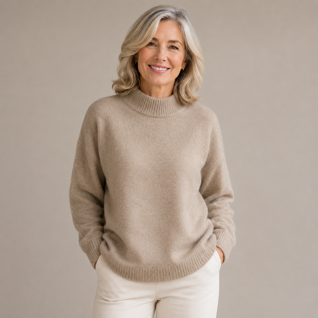 Arlington | Mock Neck Jumper