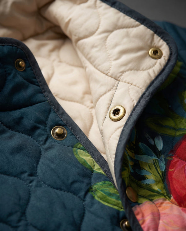Amaya | Floral Quilted Jacket